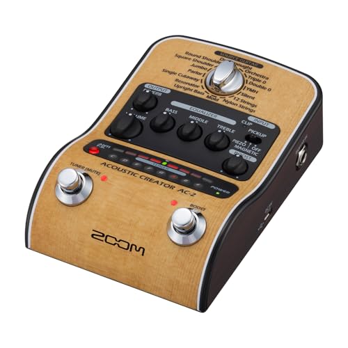 Amazon | ZOOM ズーム AC-2 アコースティックギター用プリアンプ